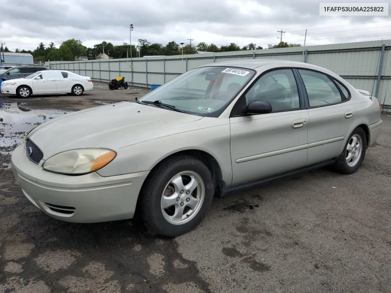 2006 Ford Taurus Se VIN: 1FAFP53U06A225822 Lot: 69744124