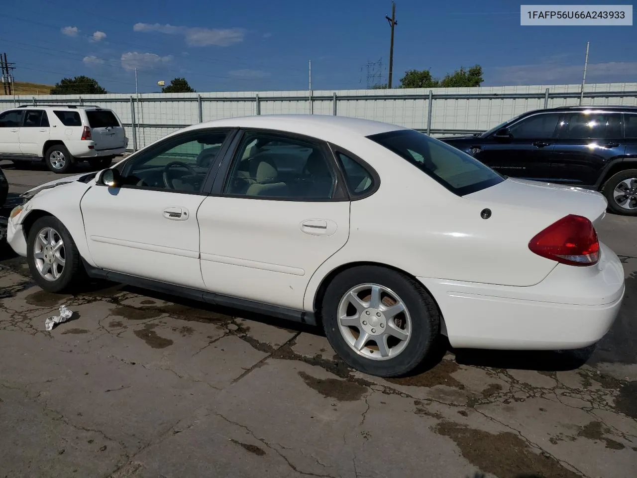 1FAFP56U66A243933 2006 Ford Taurus Sel