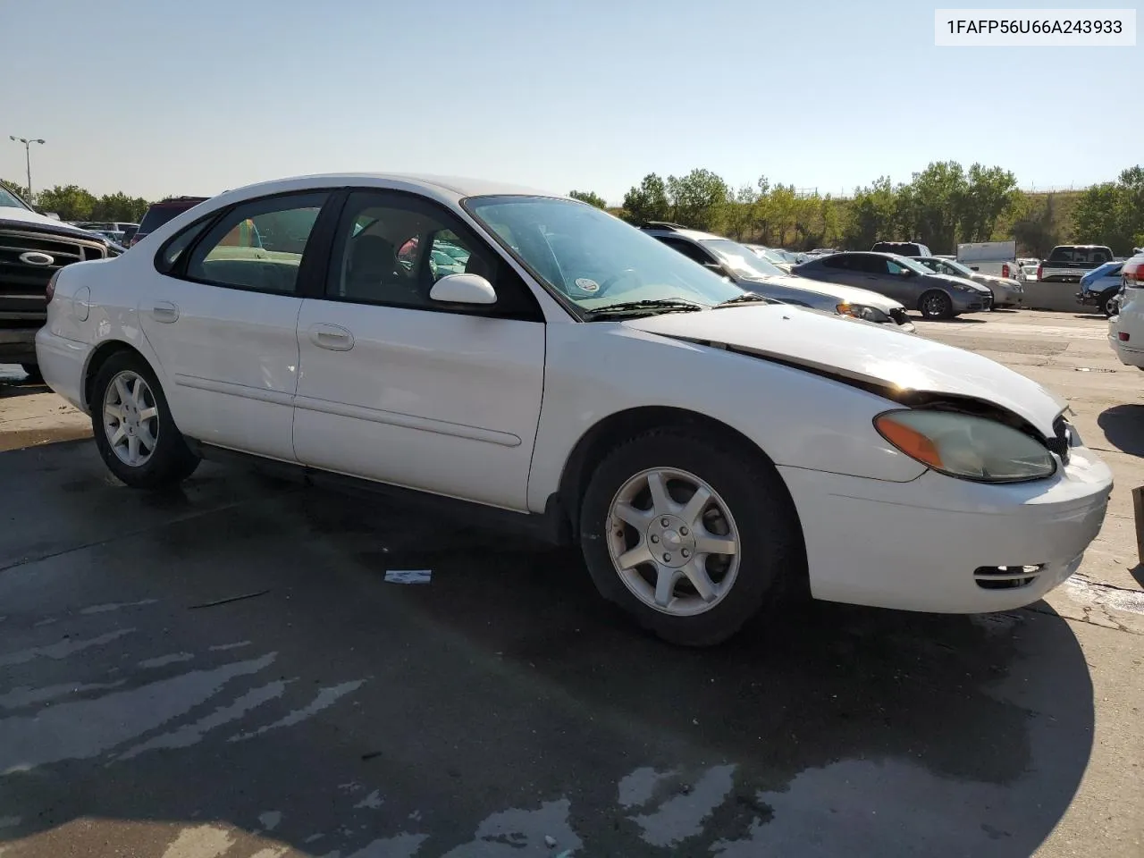 2006 Ford Taurus Sel VIN: 1FAFP56U66A243933 Lot: 70527604