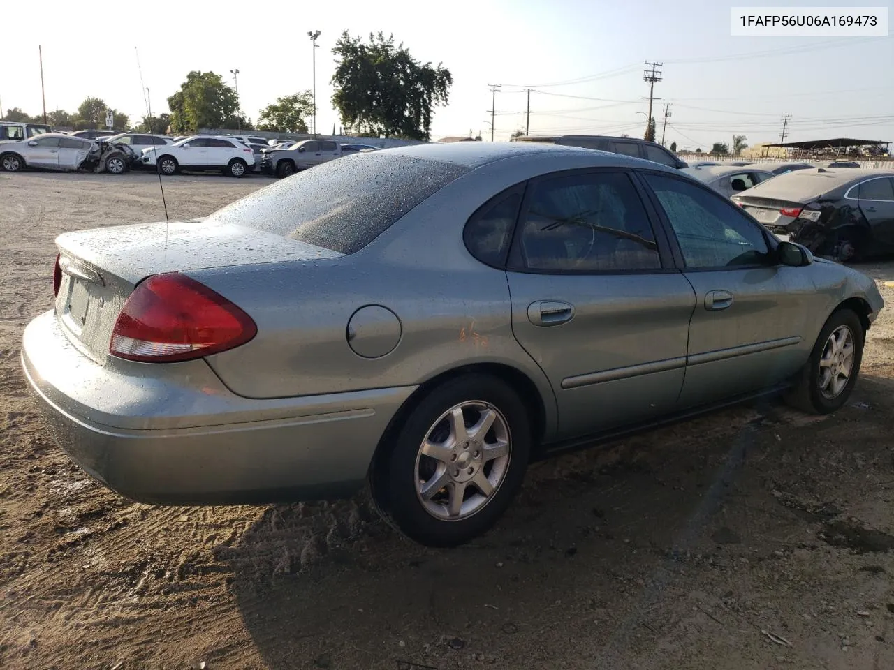 2006 Ford Taurus Sel VIN: 1FAFP56U06A169473 Lot: 73227873