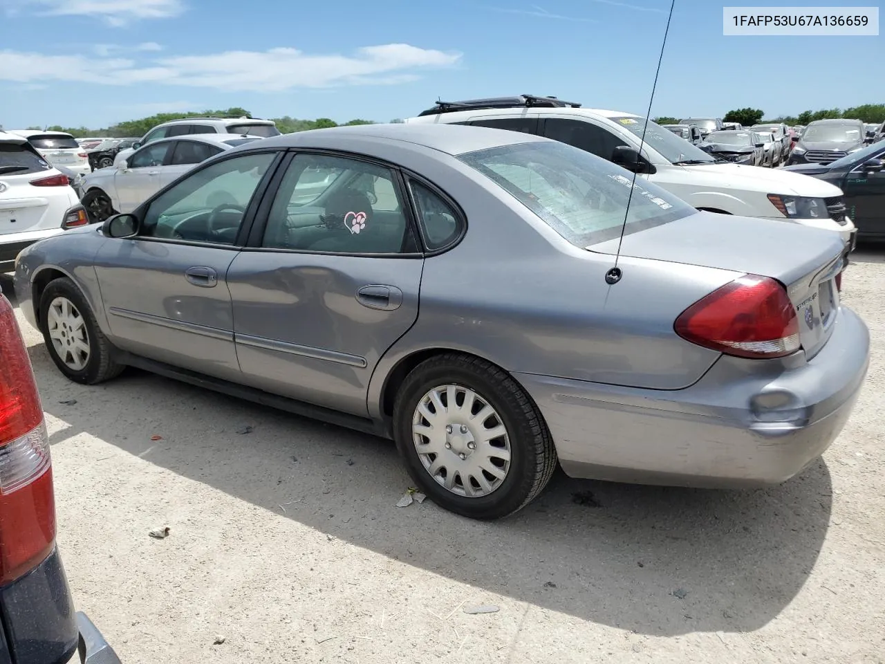 1FAFP53U67A136659 2007 Ford Taurus Se