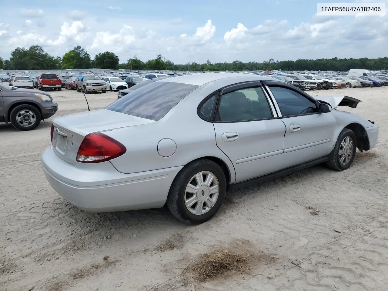 2007 Ford Taurus Sel VIN: 1FAFP56U47A182406 Lot: 53390174