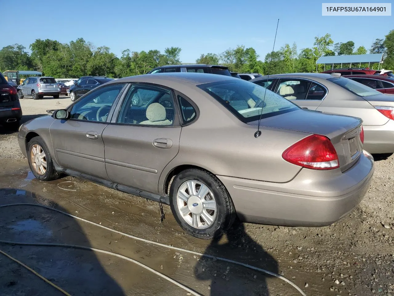 2007 Ford Taurus Se VIN: 1FAFP53U67A164901 Lot: 53393404