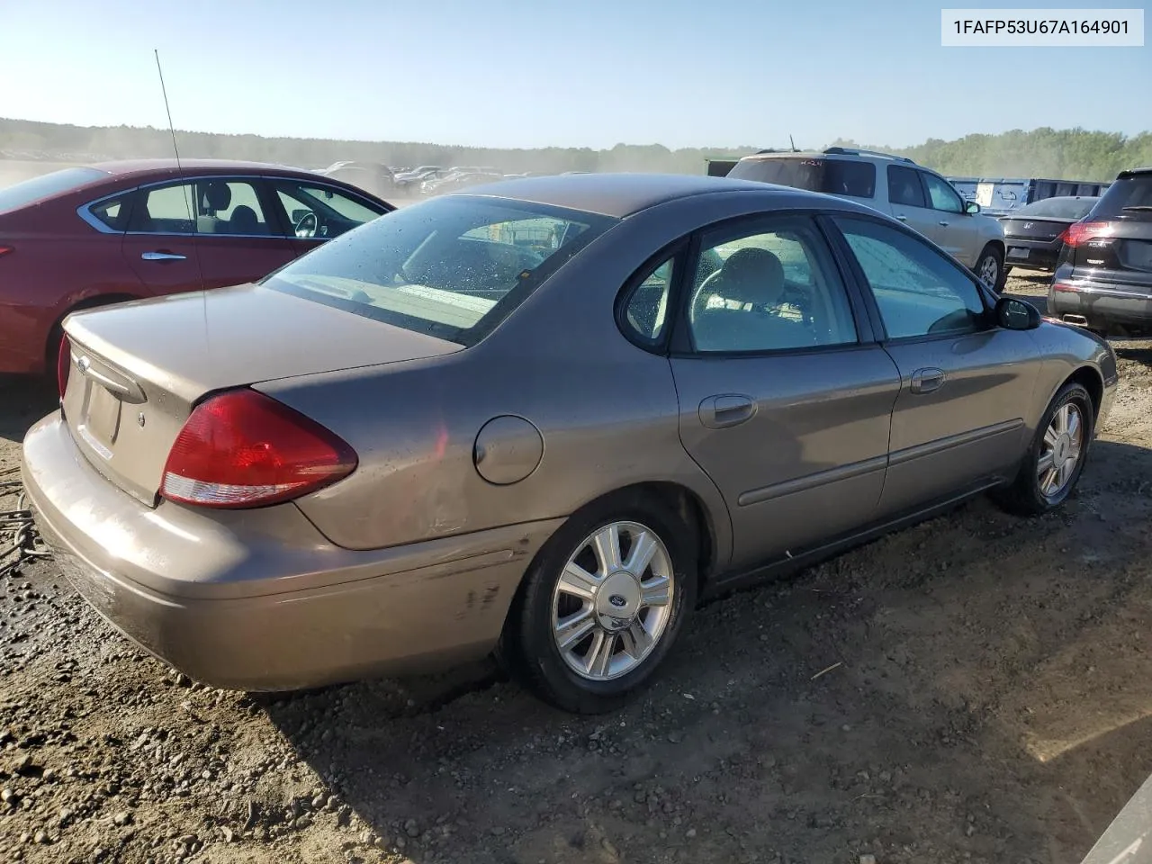 2007 Ford Taurus Se VIN: 1FAFP53U67A164901 Lot: 53393404