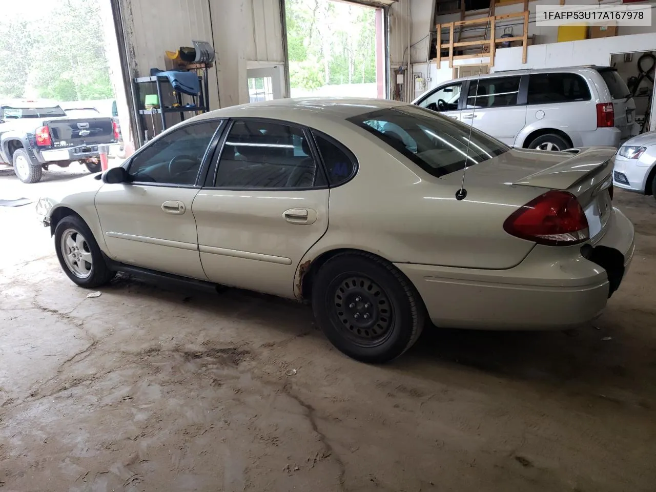 2007 Ford Taurus Se VIN: 1FAFP53U17A167978 Lot: 54624544