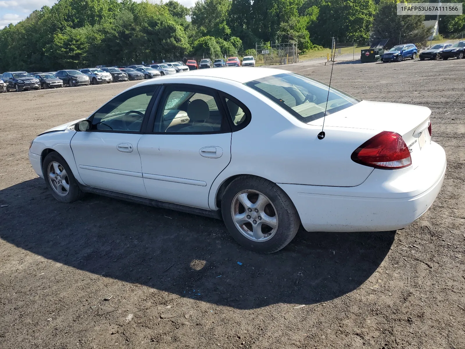 2007 Ford Taurus Se VIN: 1FAFP53U67A111566 Lot: 60025764