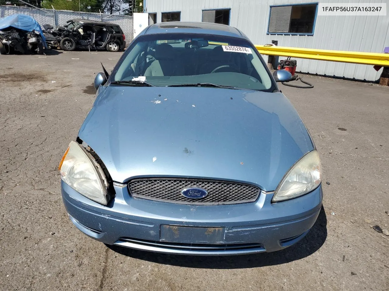 1FAFP56U37A163247 2007 Ford Taurus Sel