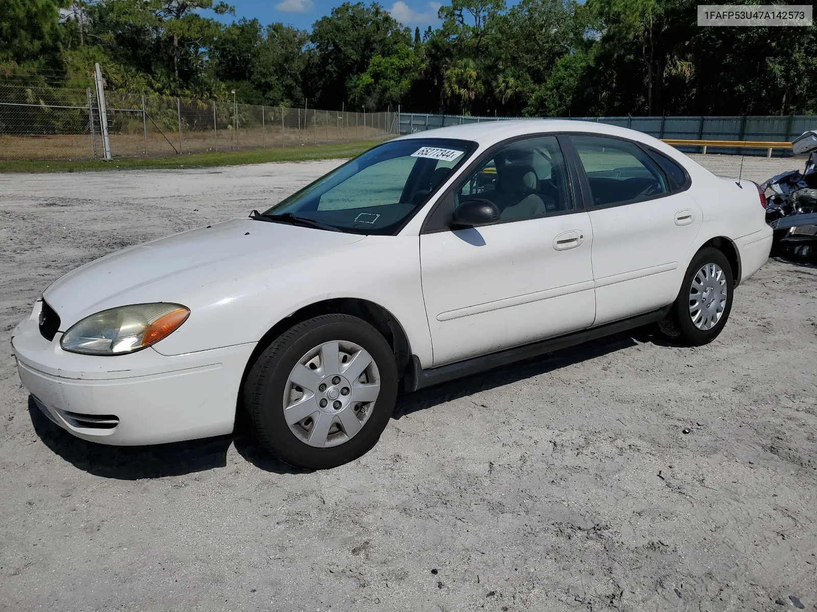 2007 Ford Taurus Se VIN: 1FAFP53U47A142573 Lot: 65277344