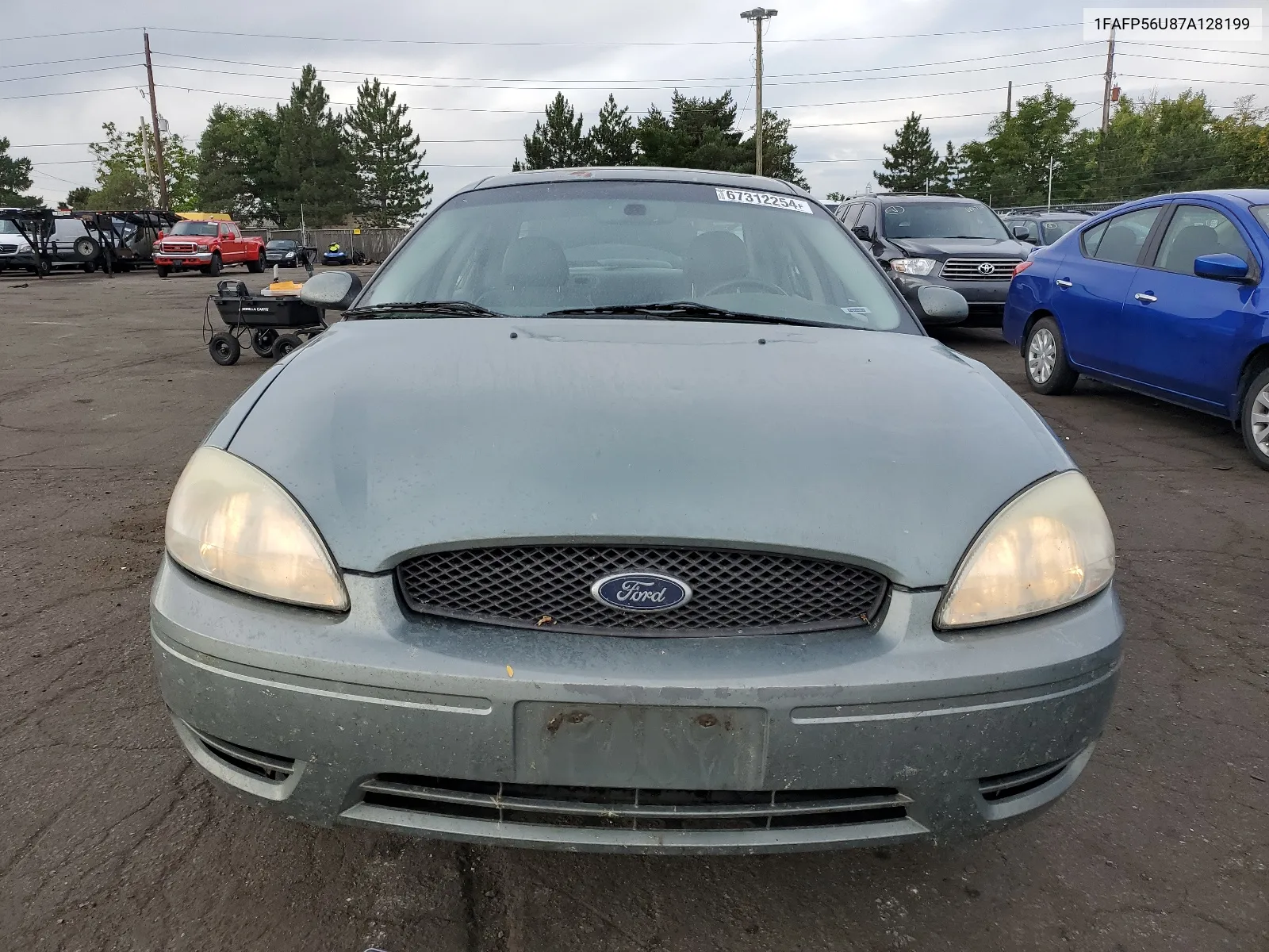 1FAFP56U87A128199 2007 Ford Taurus Sel