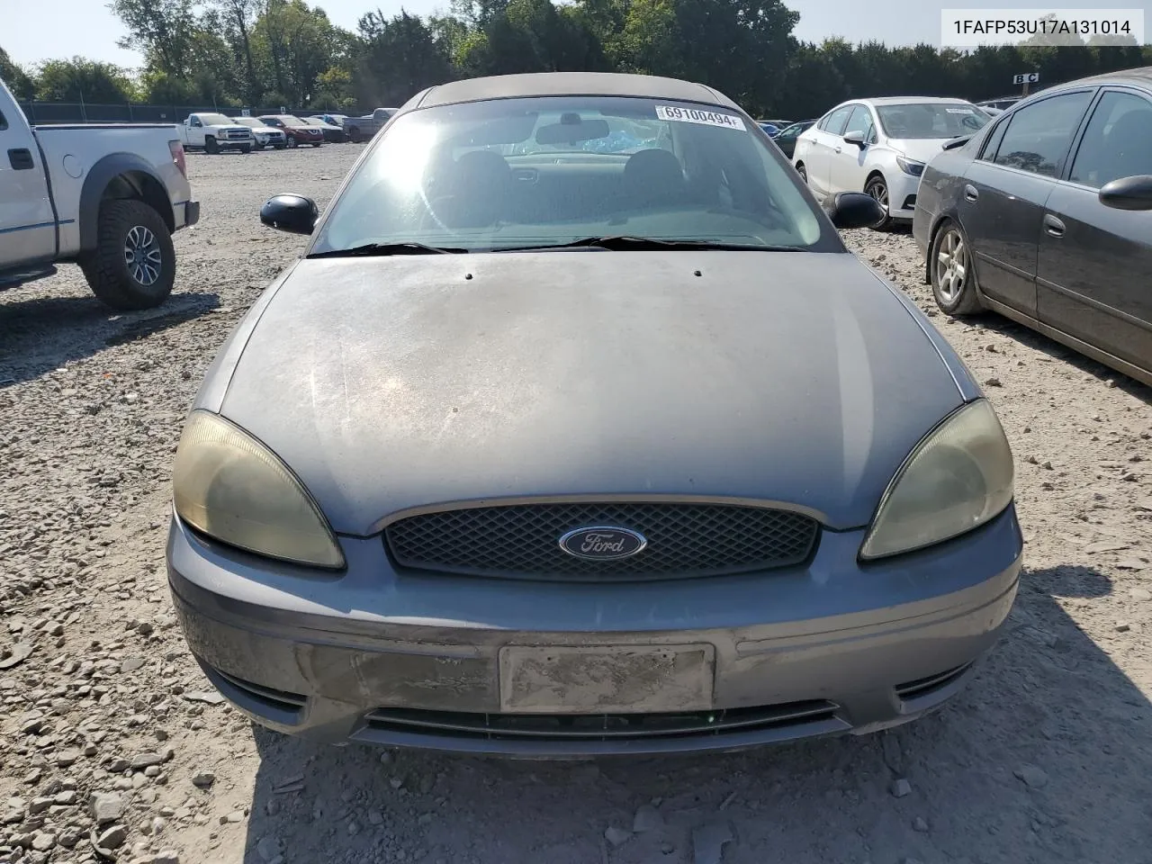 2007 Ford Taurus Se VIN: 1FAFP53U17A131014 Lot: 69100494