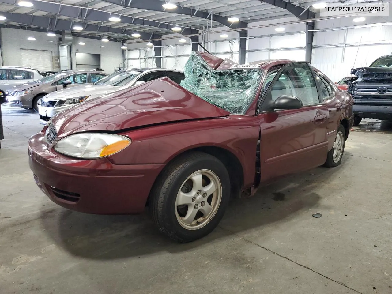 2007 Ford Taurus Se VIN: 1FAFP53U47A162516 Lot: 69449674