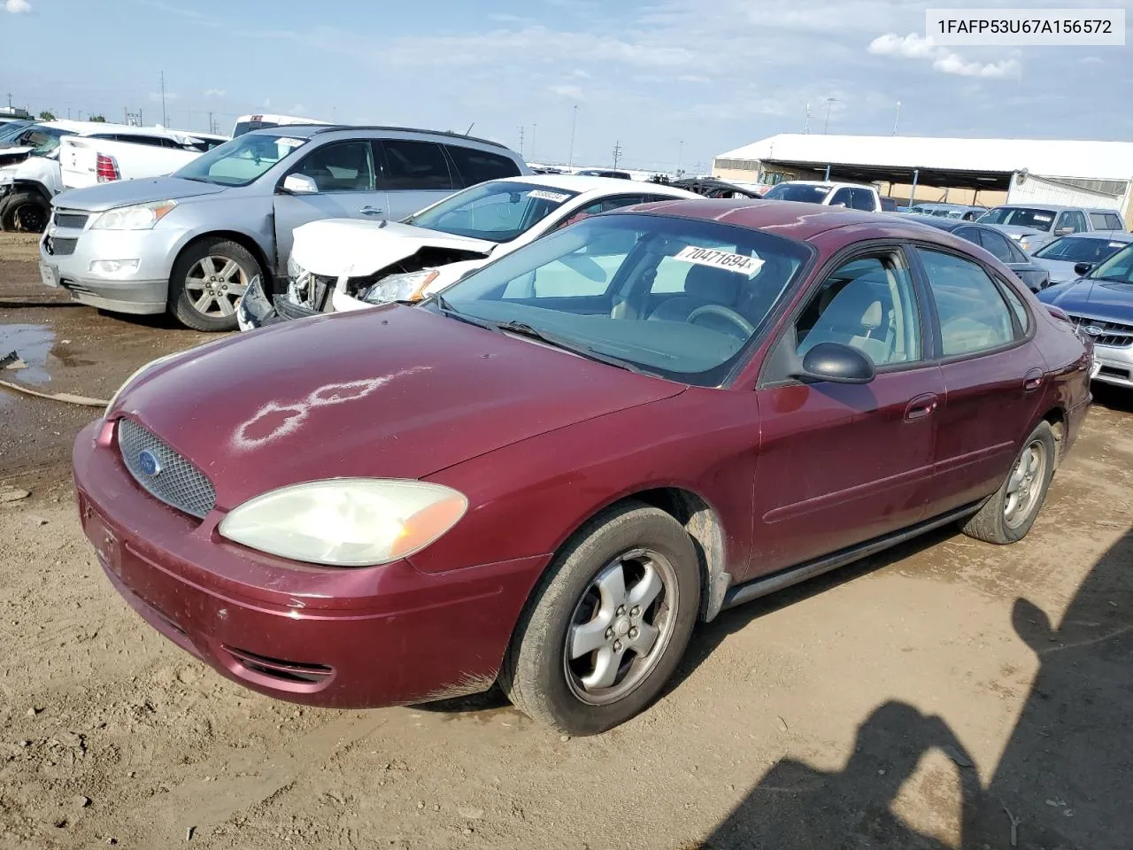 1FAFP53U67A156572 2007 Ford Taurus Se