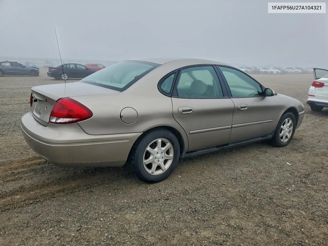 1FAFP56U27A104321 2007 Ford Taurus Sel