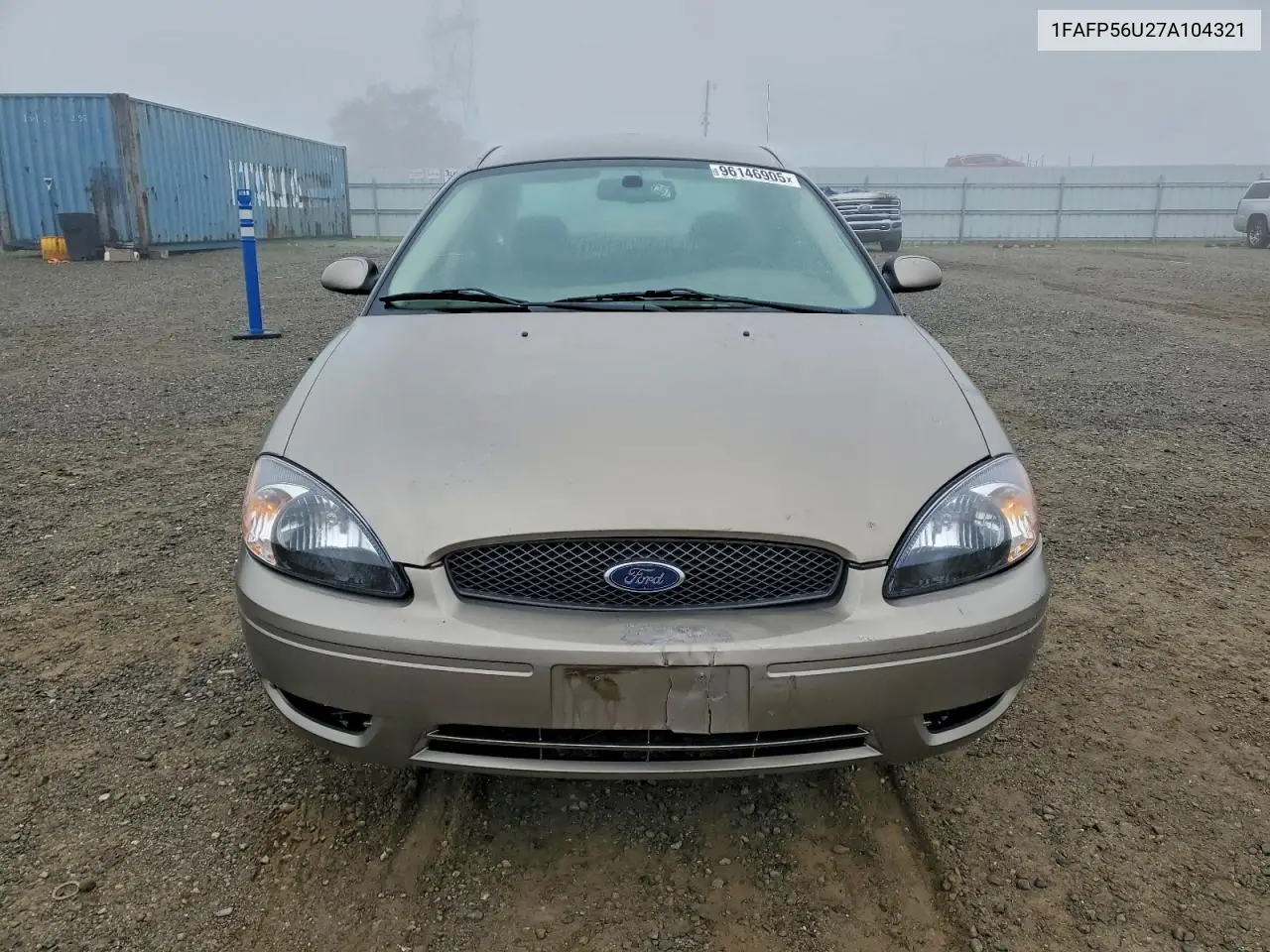 1FAFP56U27A104321 2007 Ford Taurus Sel