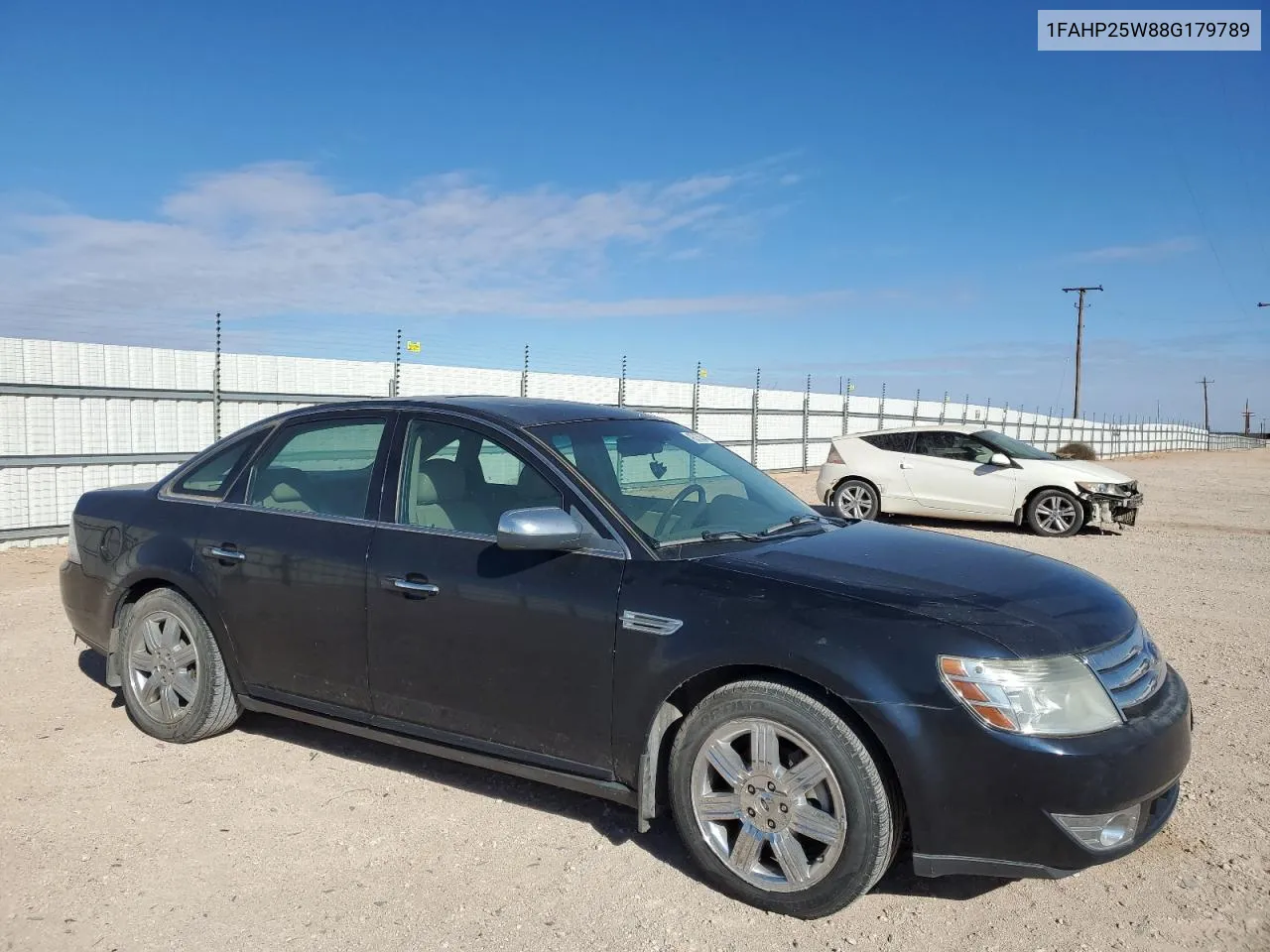 2008 Ford Taurus Limited VIN: 1FAHP25W88G179789 Lot: 49215834