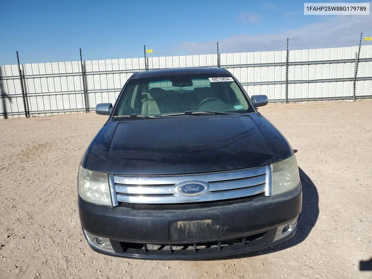 2008 Ford Taurus Limited VIN: 1FAHP25W88G179789 Lot: 49215834