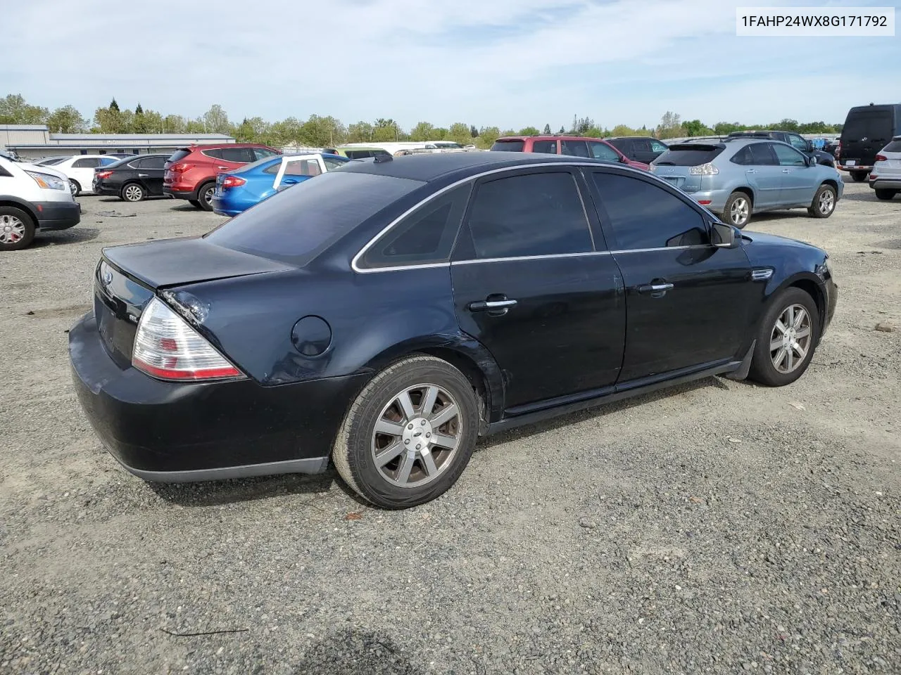 2008 Ford Taurus Sel VIN: 1FAHP24WX8G171792 Lot: 51248684