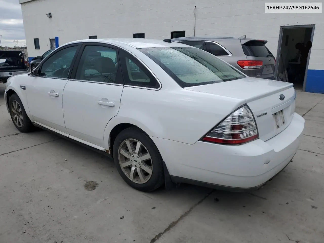 2008 Ford Taurus Sel VIN: 1FAHP24W98G162646 Lot: 51458034