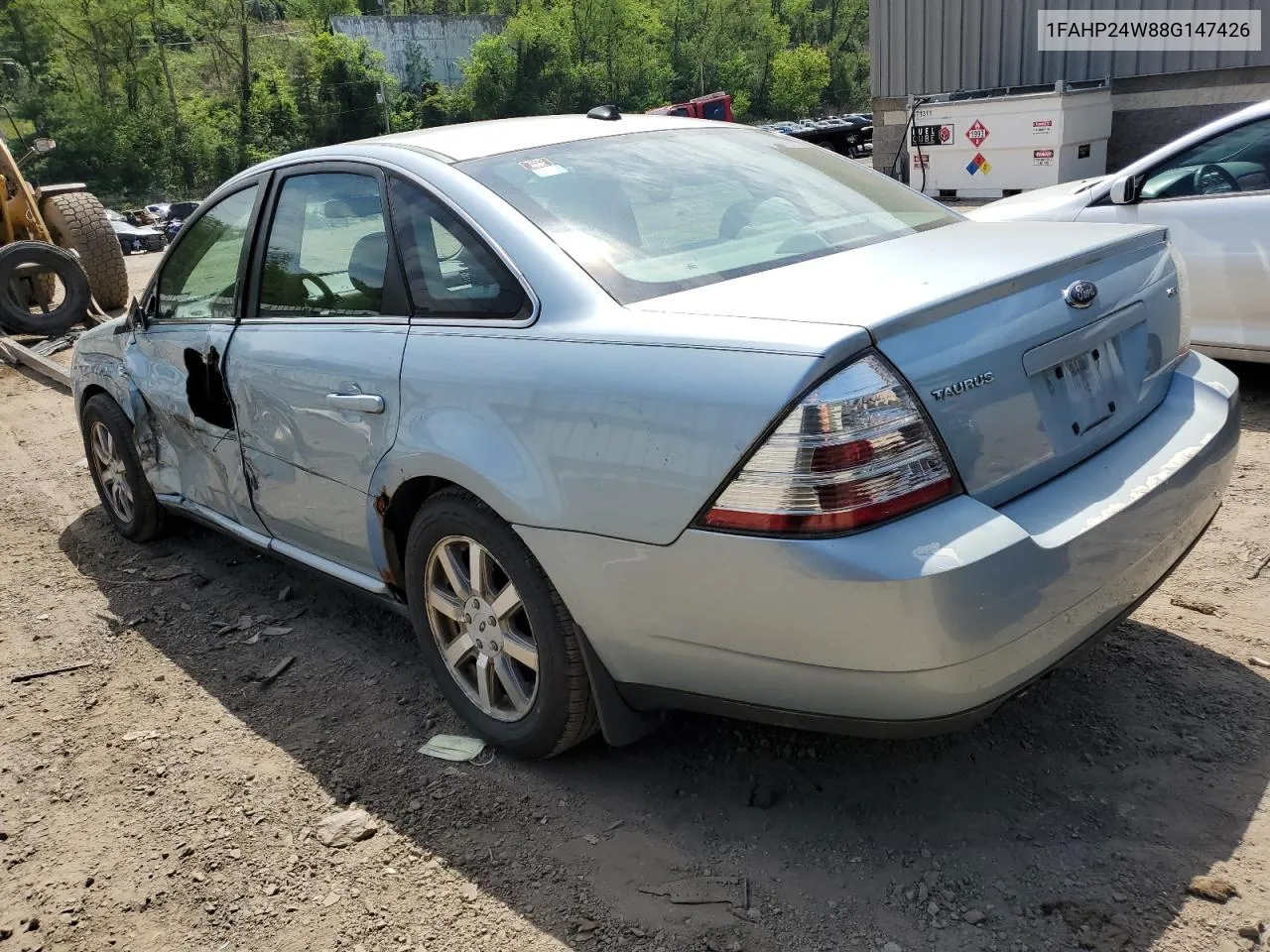 2008 Ford Taurus Sel VIN: 1FAHP24W88G147426 Lot: 53739374