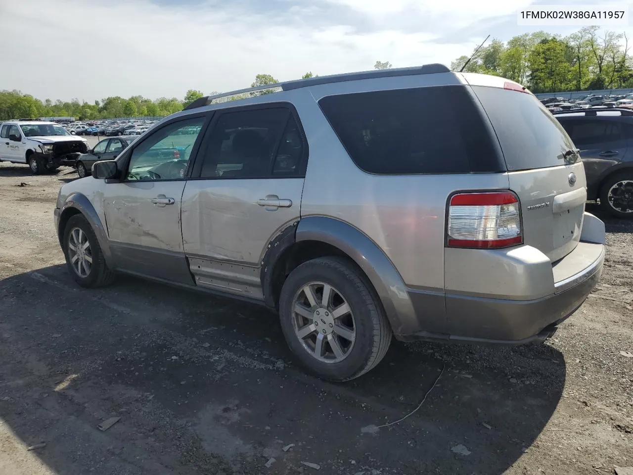 2008 Ford Taurus X Sel VIN: 1FMDK02W38GA11957 Lot: 53745654