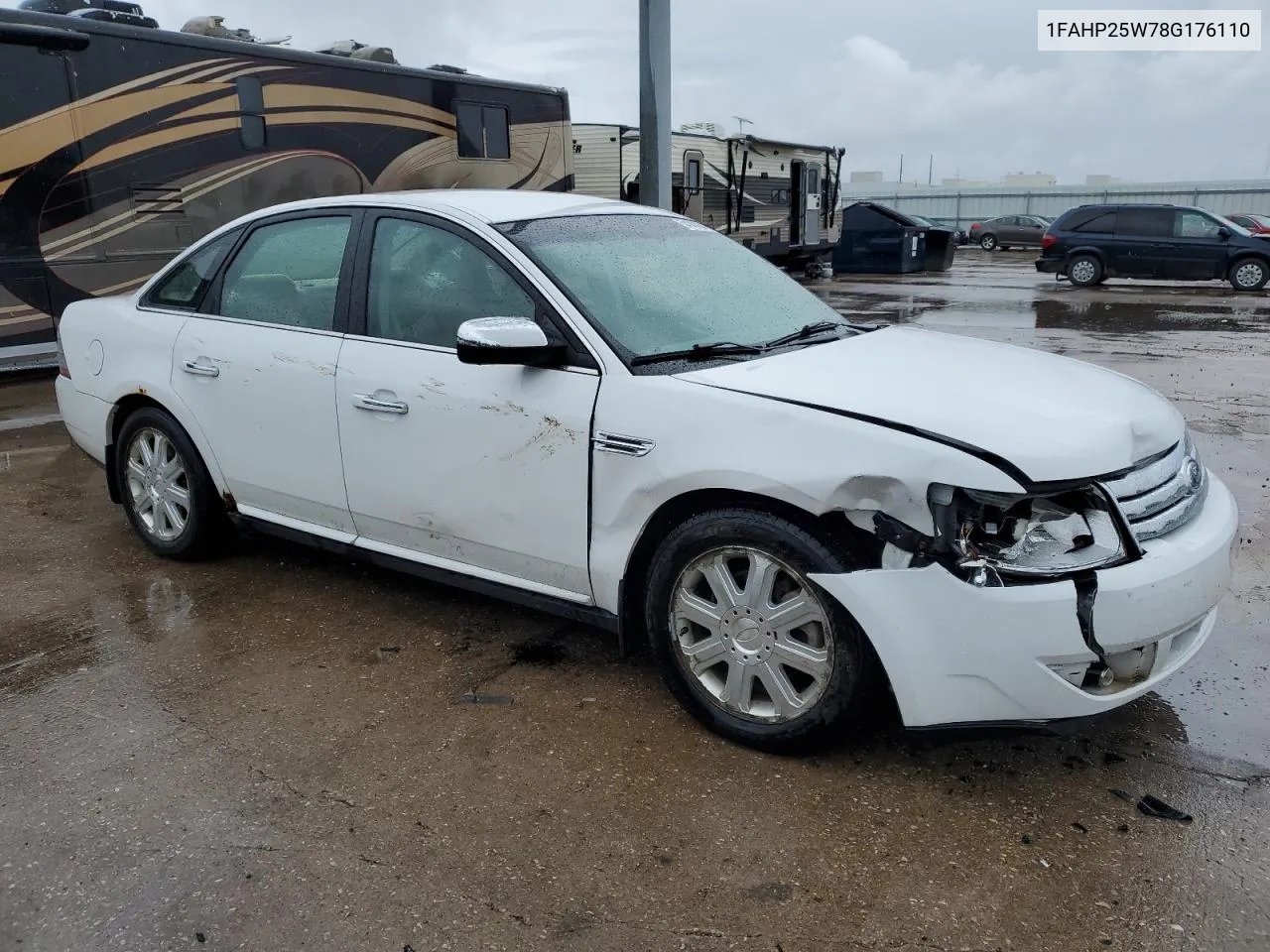 2008 Ford Taurus Limited VIN: 1FAHP25W78G176110 Lot: 54145634