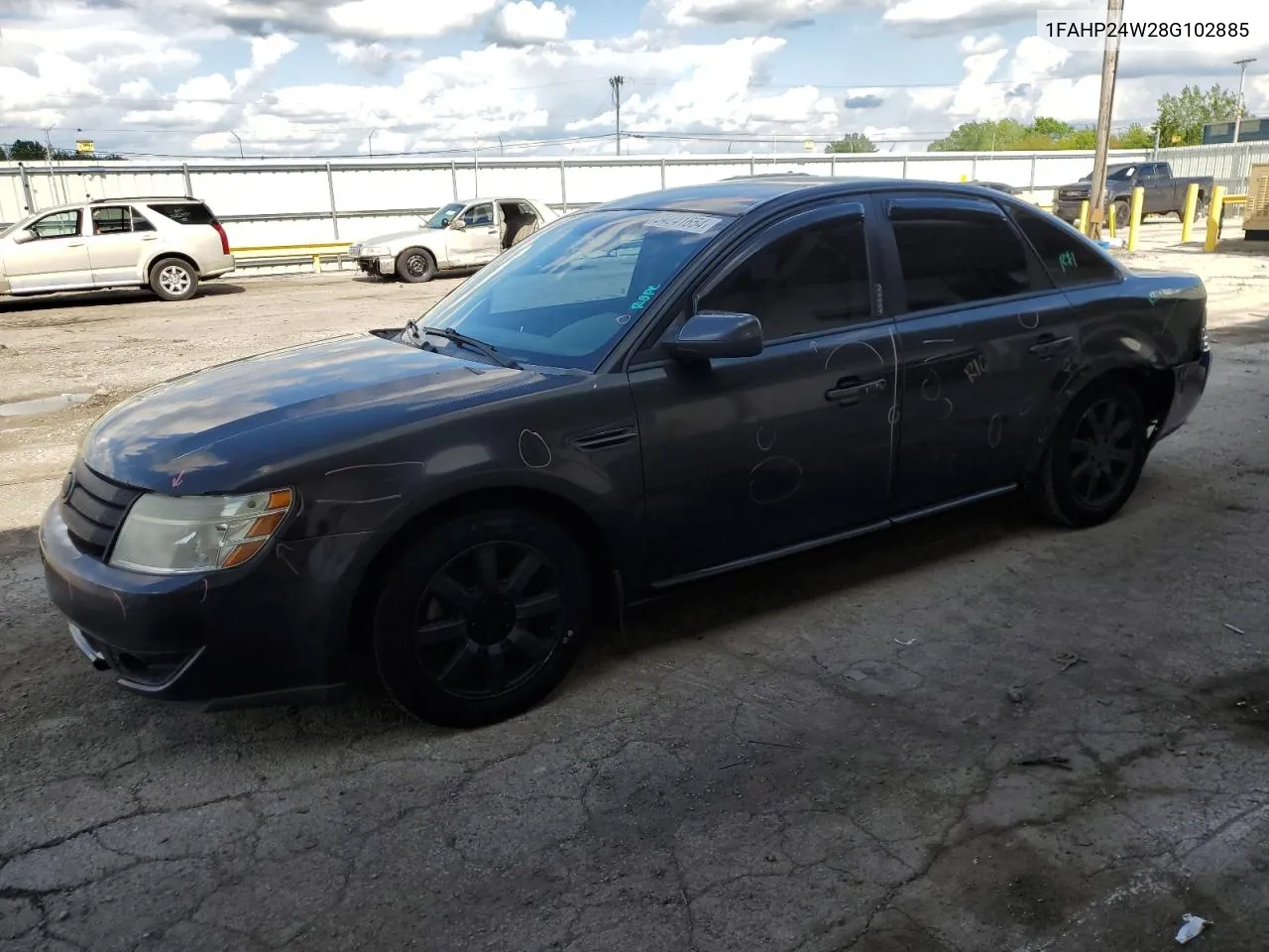 2008 Ford Taurus Sel VIN: 1FAHP24W28G102885 Lot: 54241654