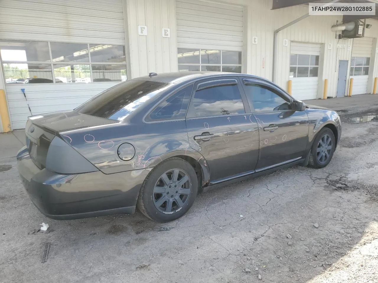 2008 Ford Taurus Sel VIN: 1FAHP24W28G102885 Lot: 54241654