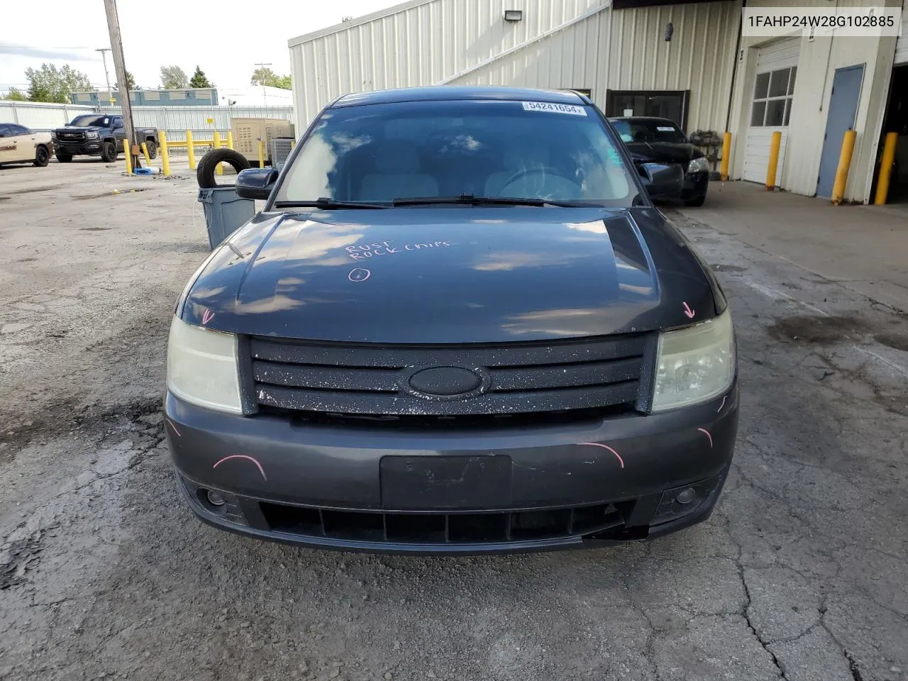 2008 Ford Taurus Sel VIN: 1FAHP24W28G102885 Lot: 54241654