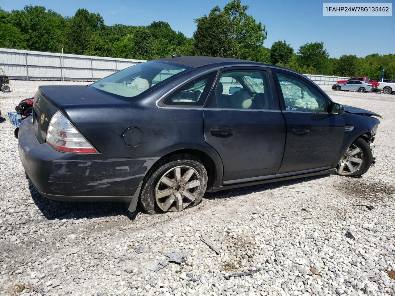 2008 Ford Taurus Sel VIN: 1FAHP24W78G135462 Lot: 54627754