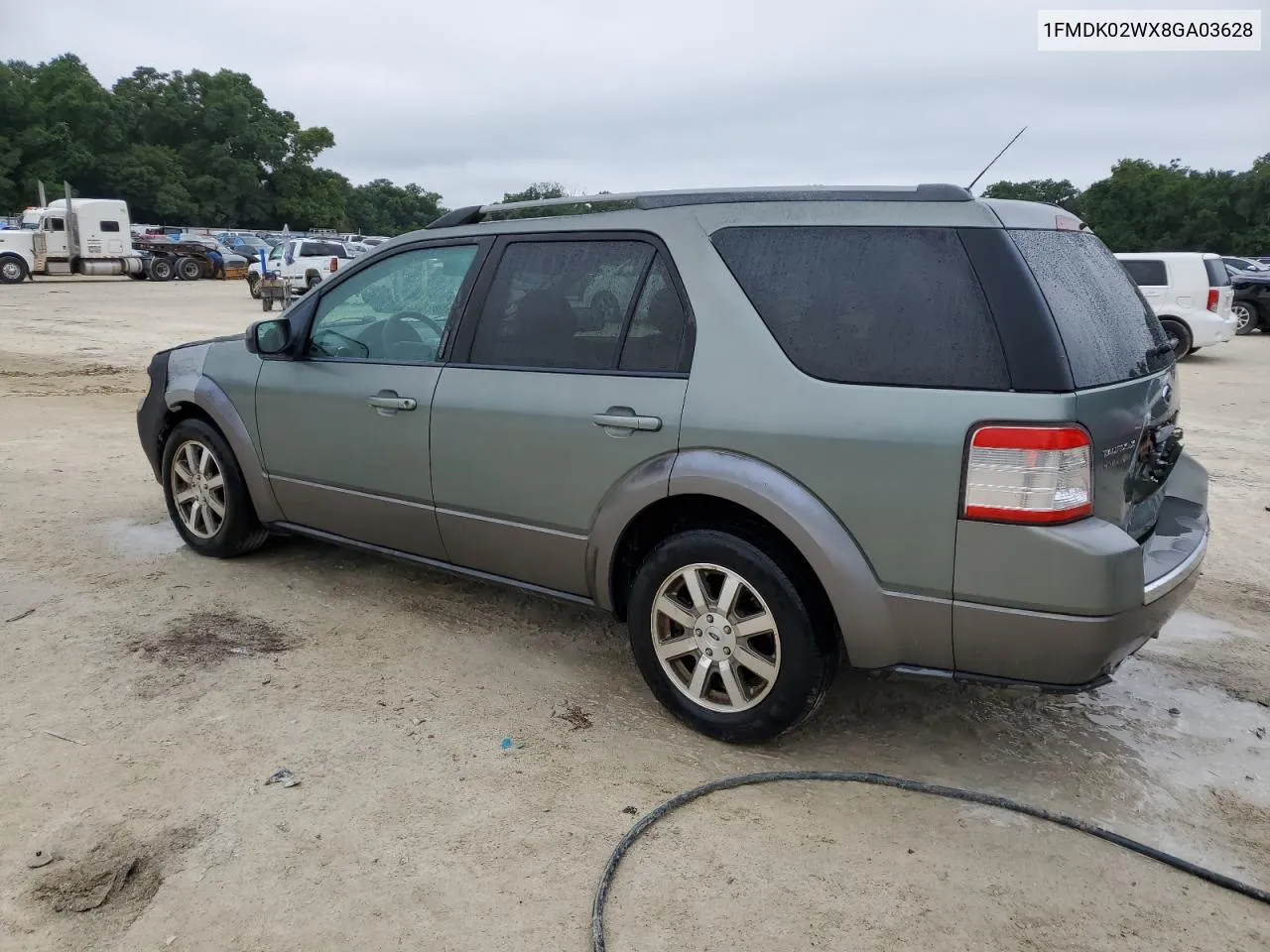 2008 Ford Taurus X Sel VIN: 1FMDK02WX8GA03628 Lot: 54674224