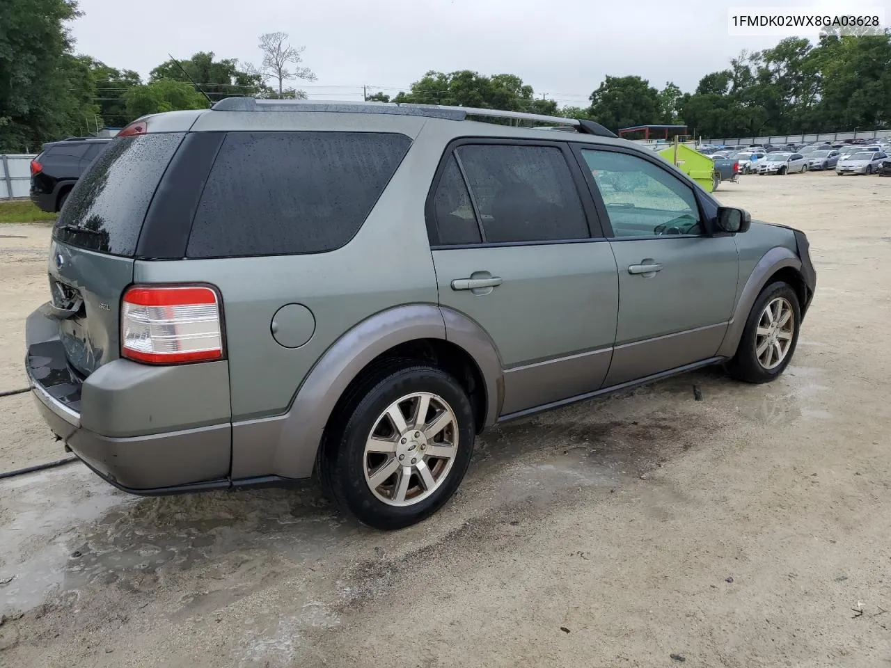 2008 Ford Taurus X Sel VIN: 1FMDK02WX8GA03628 Lot: 54674224