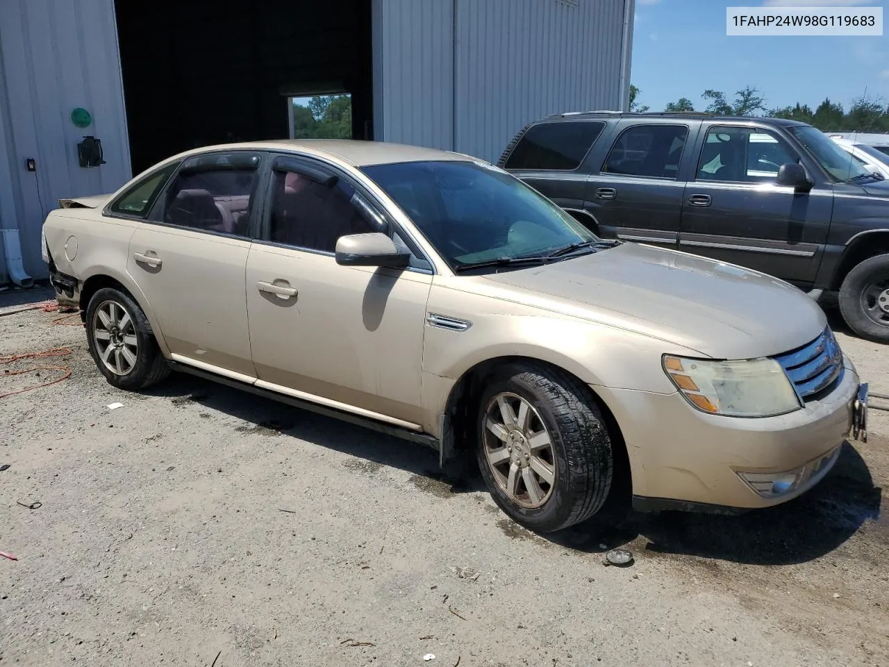 2008 Ford Taurus Sel VIN: 1FAHP24W98G119683 Lot: 55167034