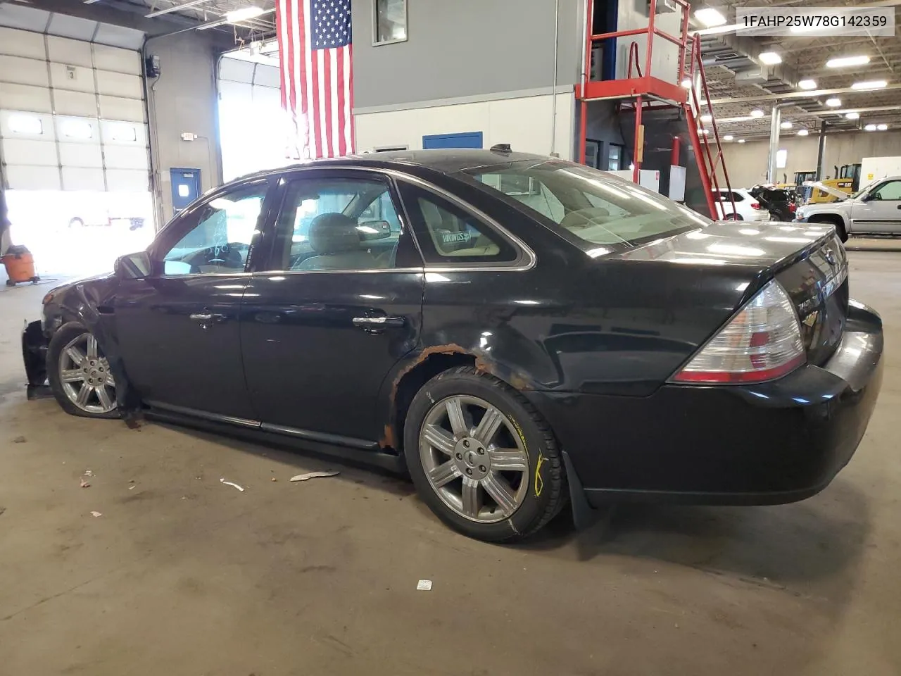 1FAHP25W78G142359 2008 Ford Taurus Limited