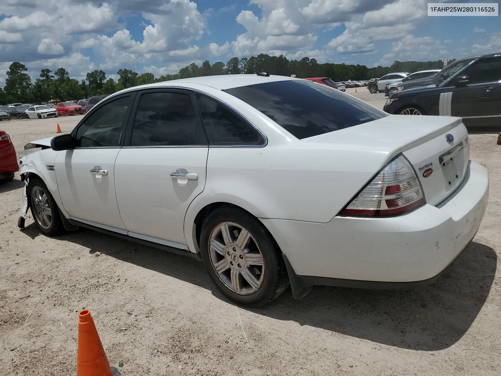 2008 Ford Taurus Limited VIN: 1FAHP25W28G116526 Lot: 60538054