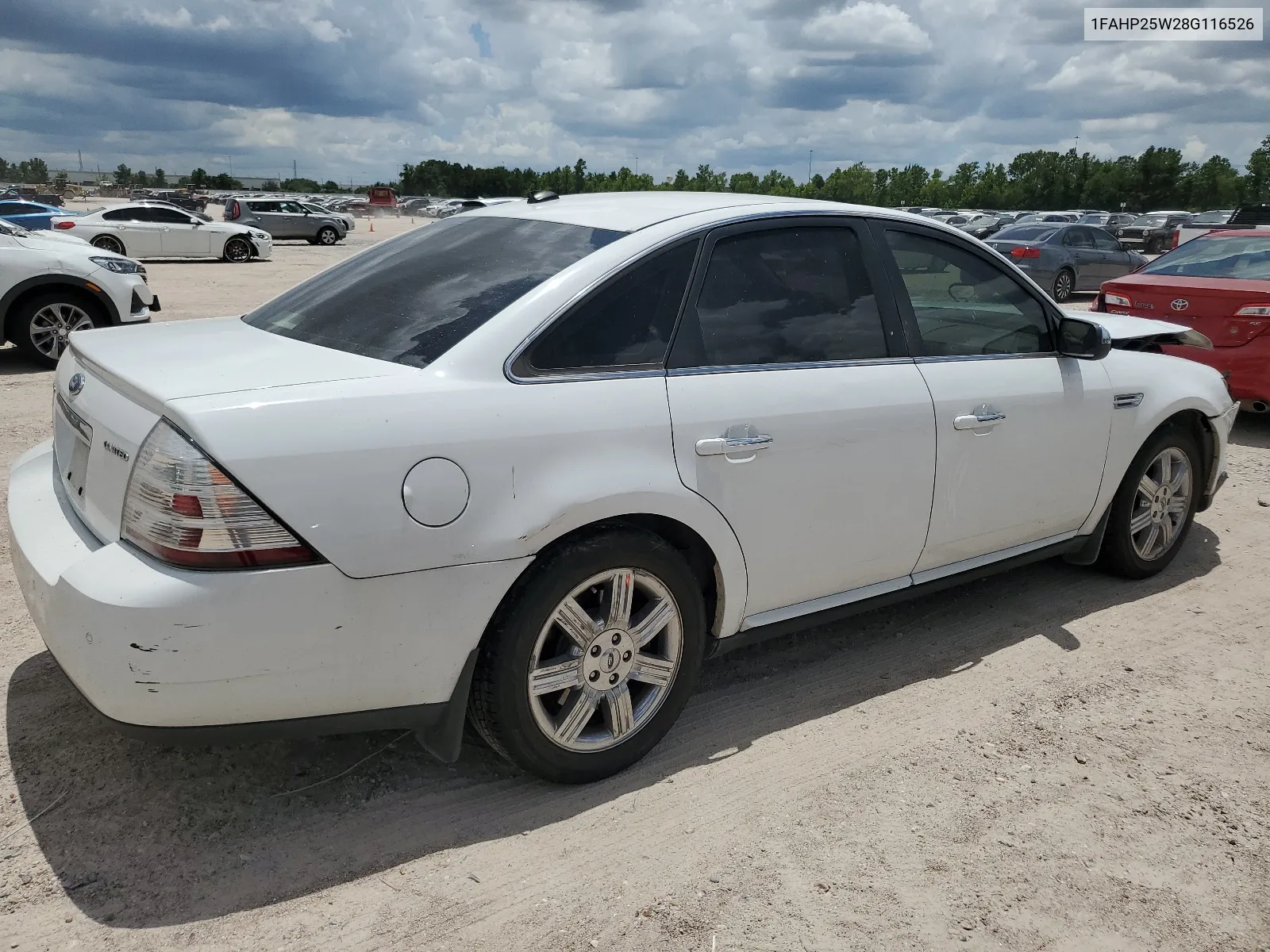 2008 Ford Taurus Limited VIN: 1FAHP25W28G116526 Lot: 60538054