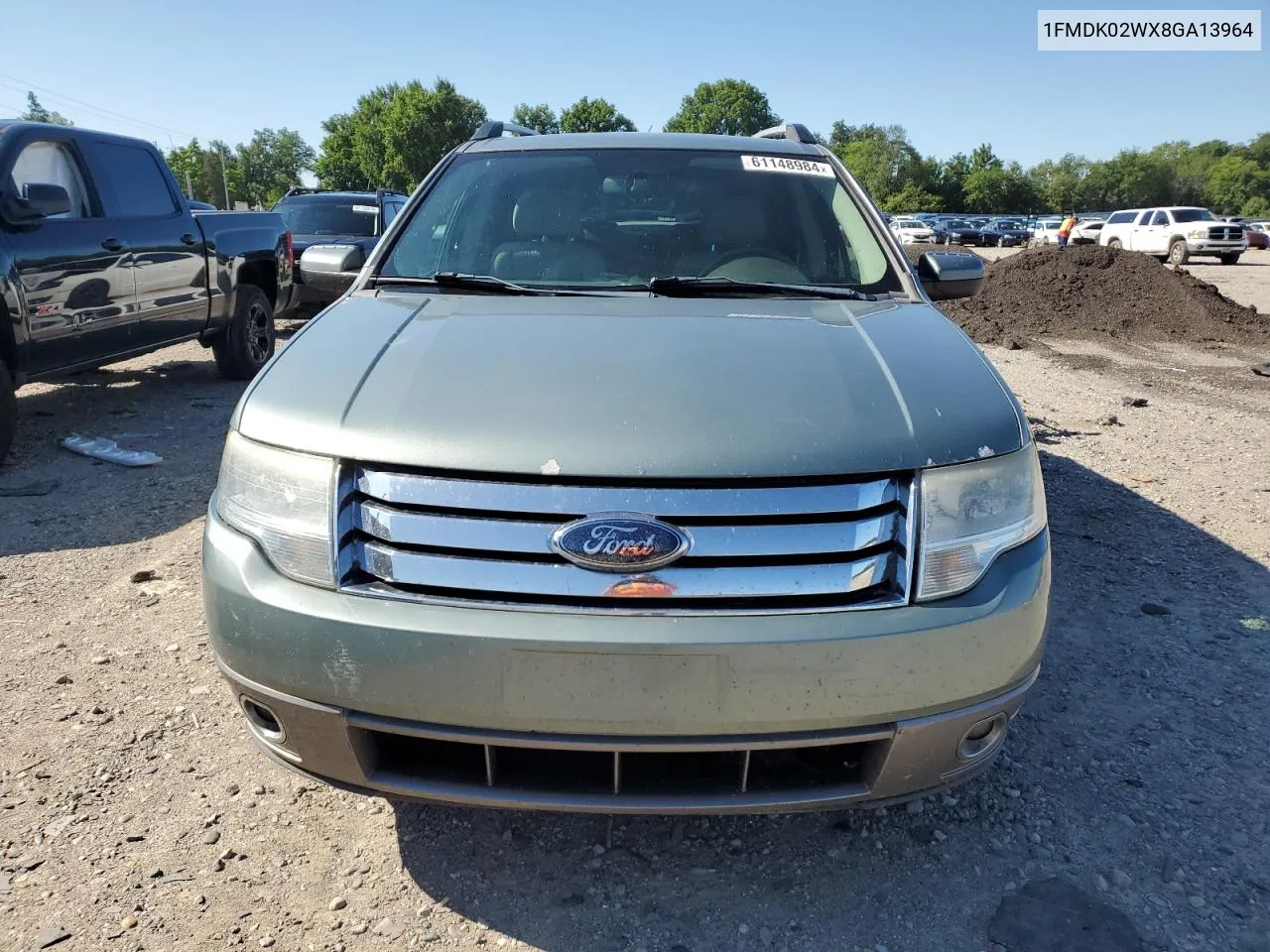 2008 Ford Taurus X Sel VIN: 1FMDK02WX8GA13964 Lot: 61148984