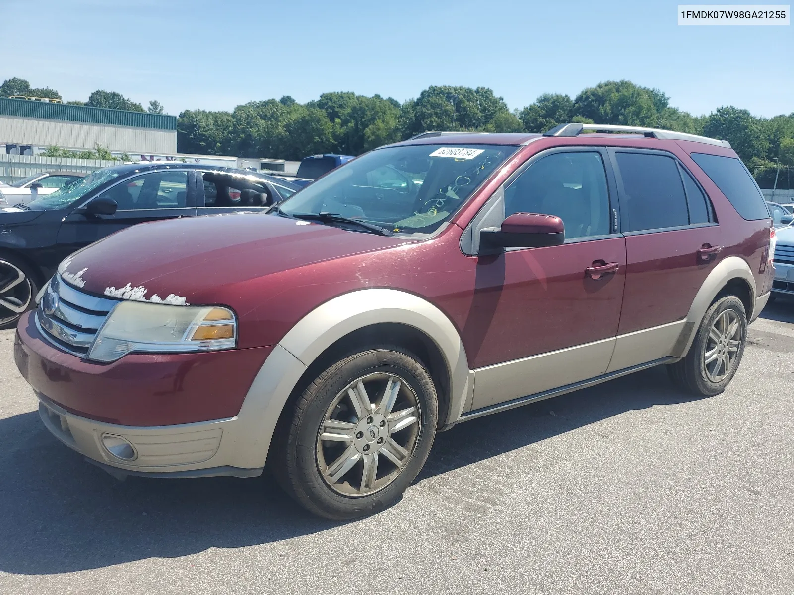 1FMDK07W98GA21255 2008 Ford Taurus X Eddie Bauer