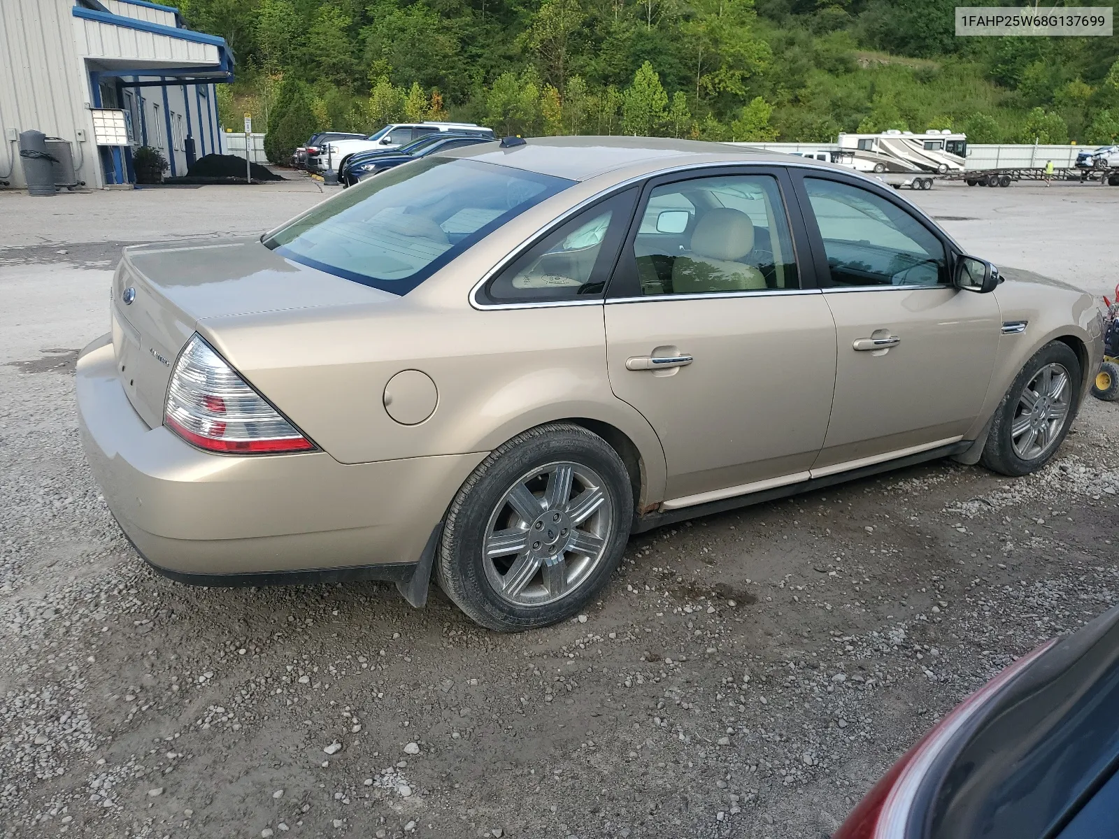 2008 Ford Taurus Limited VIN: 1FAHP25W68G137699 Lot: 63839854