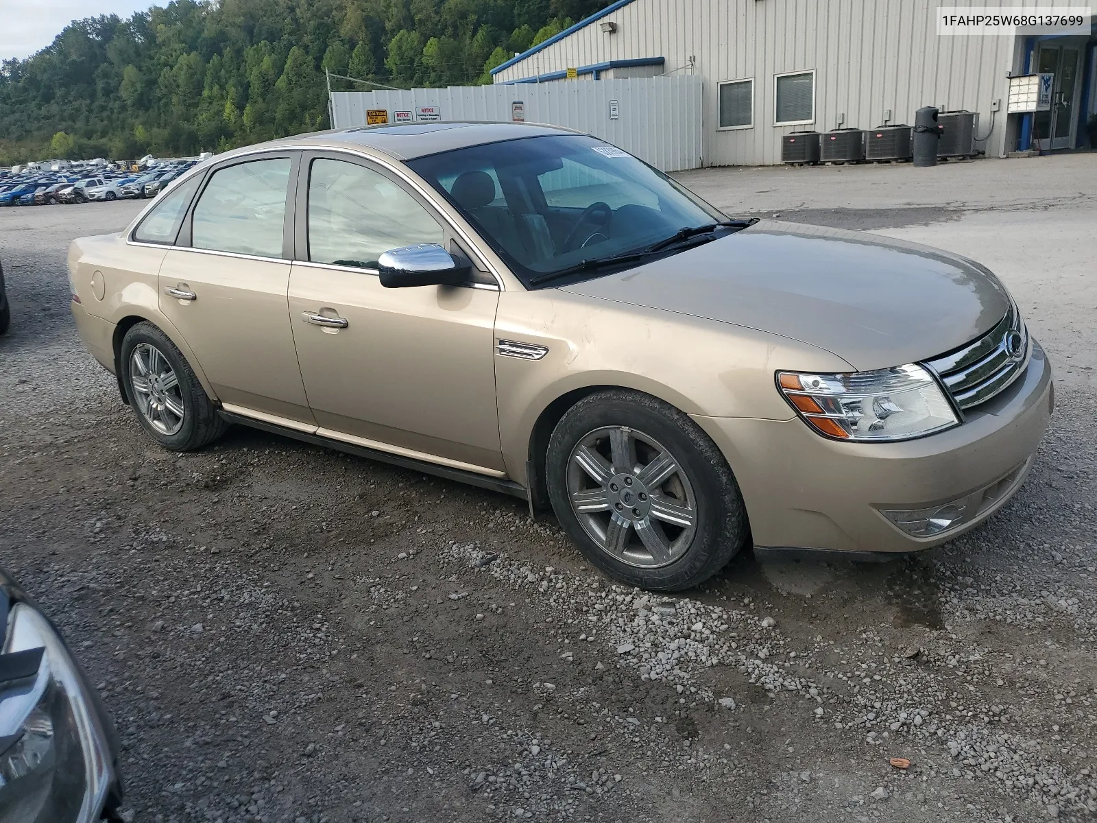 2008 Ford Taurus Limited VIN: 1FAHP25W68G137699 Lot: 63839854