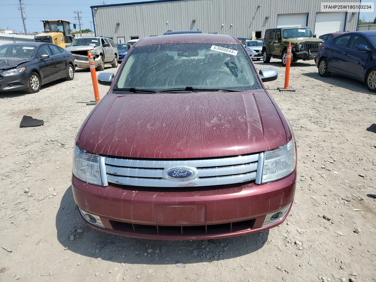 2008 Ford Taurus Limited VIN: 1FAHP25W18G103234 Lot: 63888844