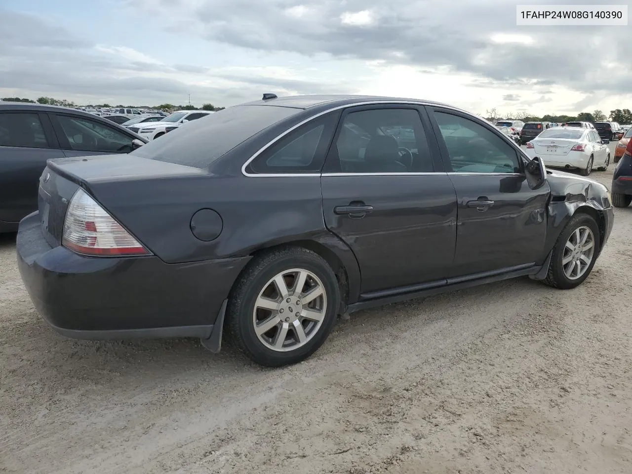 2008 Ford Taurus Sel VIN: 1FAHP24W08G140390 Lot: 64501514