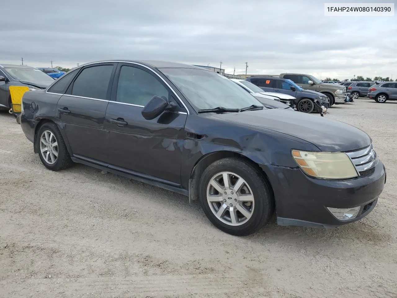 2008 Ford Taurus Sel VIN: 1FAHP24W08G140390 Lot: 64501514