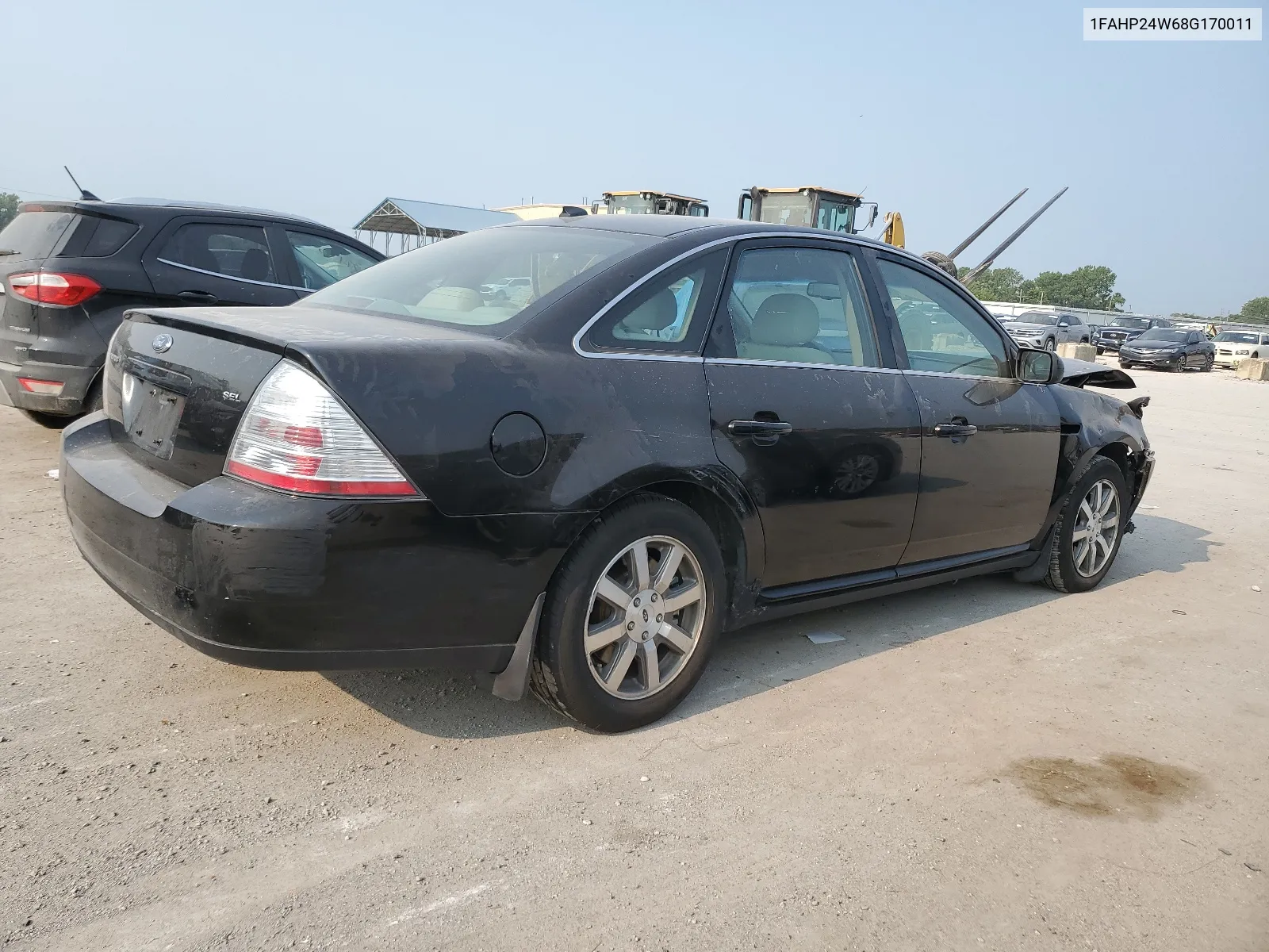 2008 Ford Taurus Sel VIN: 1FAHP24W68G170011 Lot: 64528594