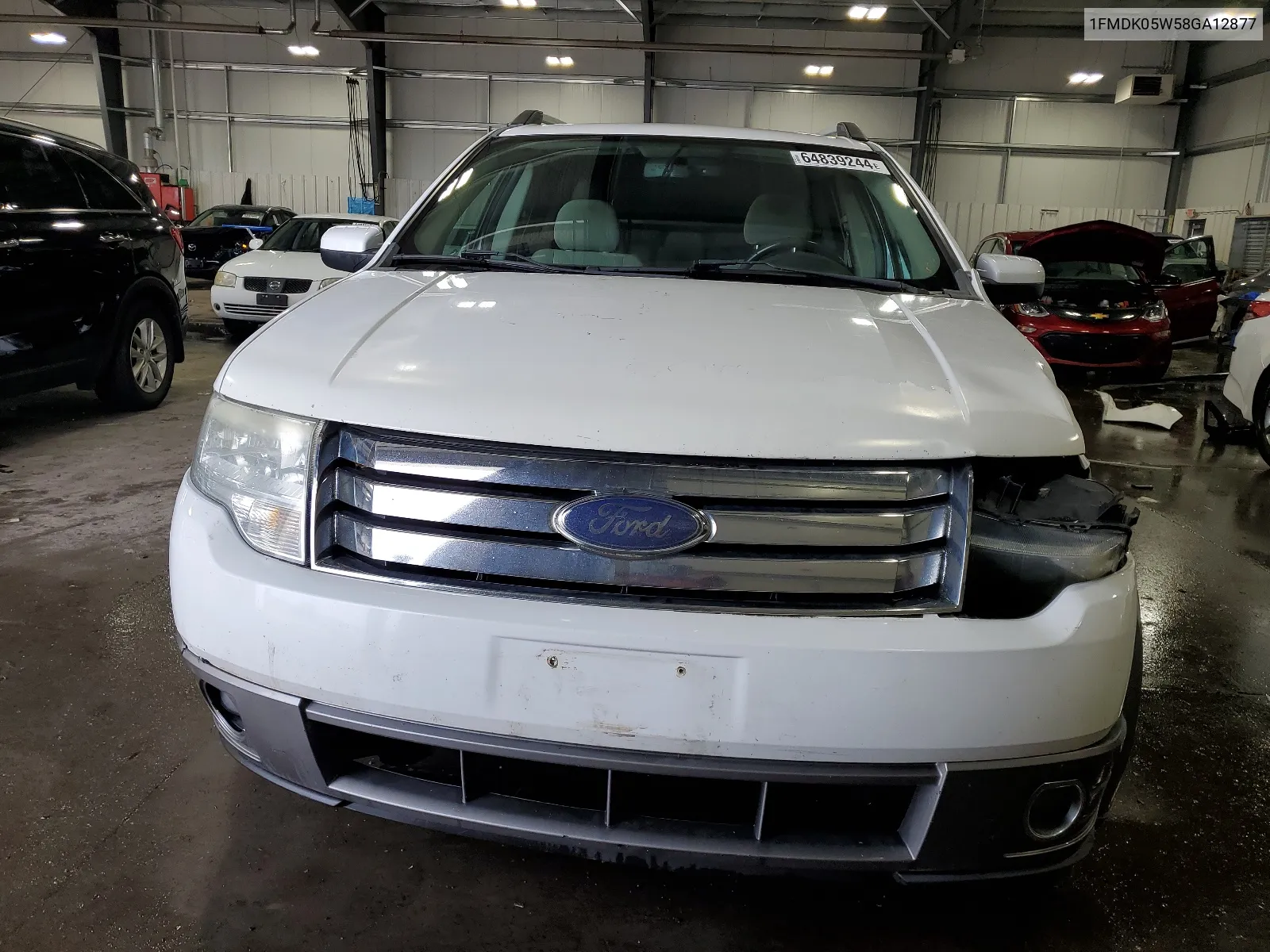 2008 Ford Taurus X Sel VIN: 1FMDK05W58GA12877 Lot: 64839244