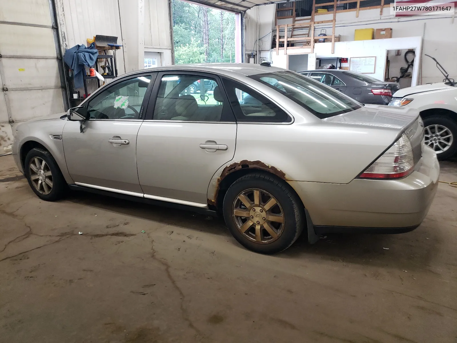 2008 Ford Taurus Sel VIN: 1FAHP27W78G171647 Lot: 64988894