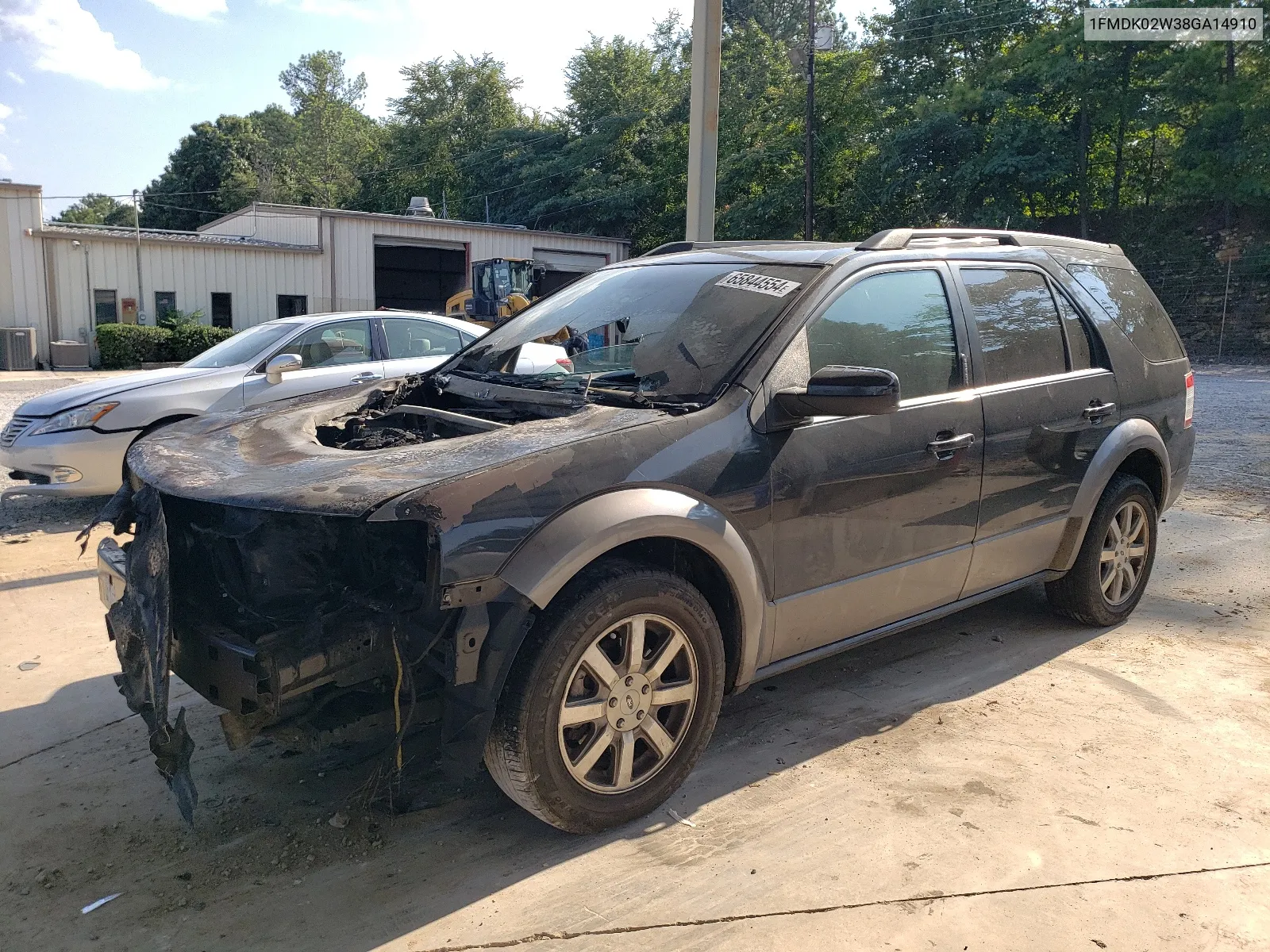 2008 Ford Taurus X Sel VIN: 1FMDK02W38GA14910 Lot: 65844554