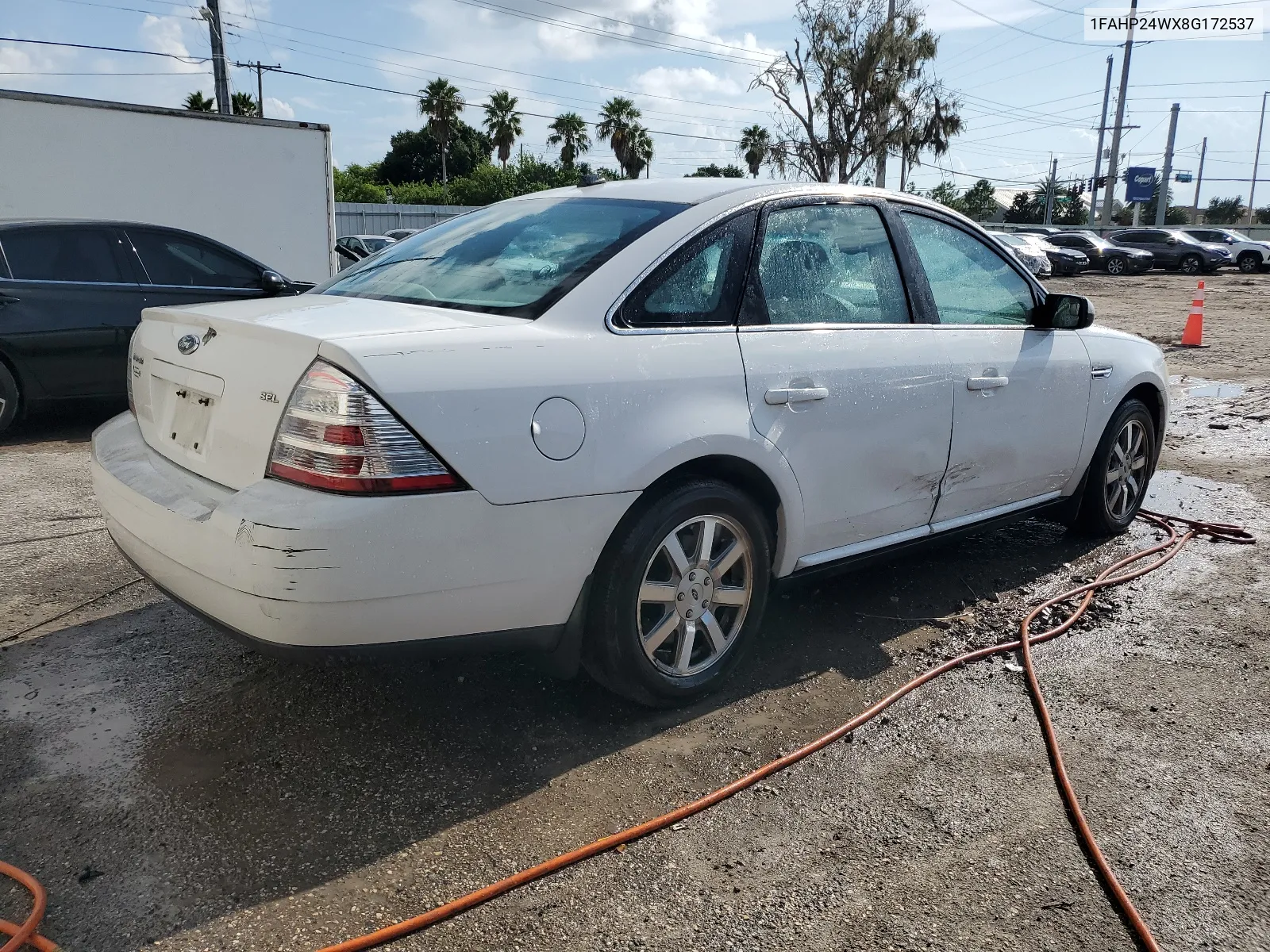 2008 Ford Taurus Sel VIN: 1FAHP24WX8G172537 Lot: 66564514