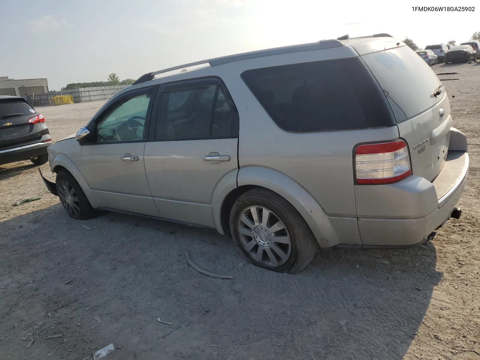 2008 Ford Taurus X Limited VIN: 1FMDK06W18GA25902 Lot: 66729204