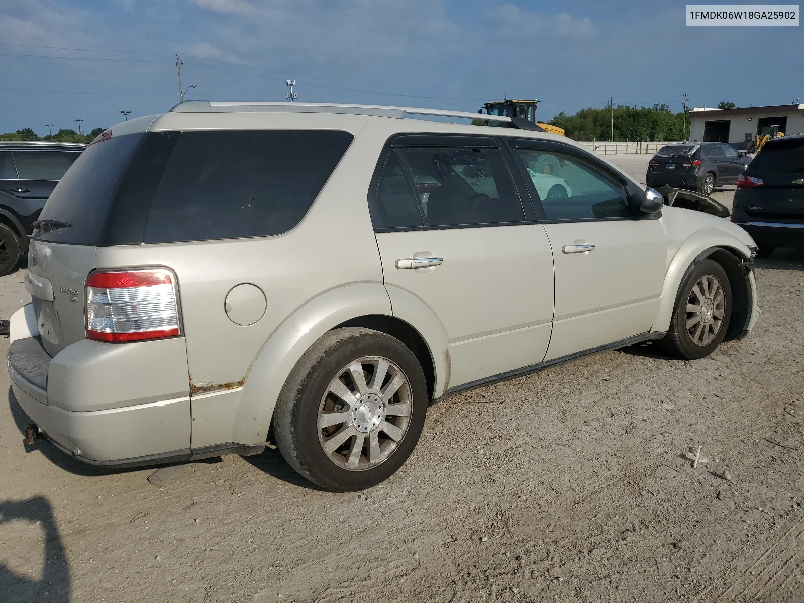 2008 Ford Taurus X Limited VIN: 1FMDK06W18GA25902 Lot: 66729204