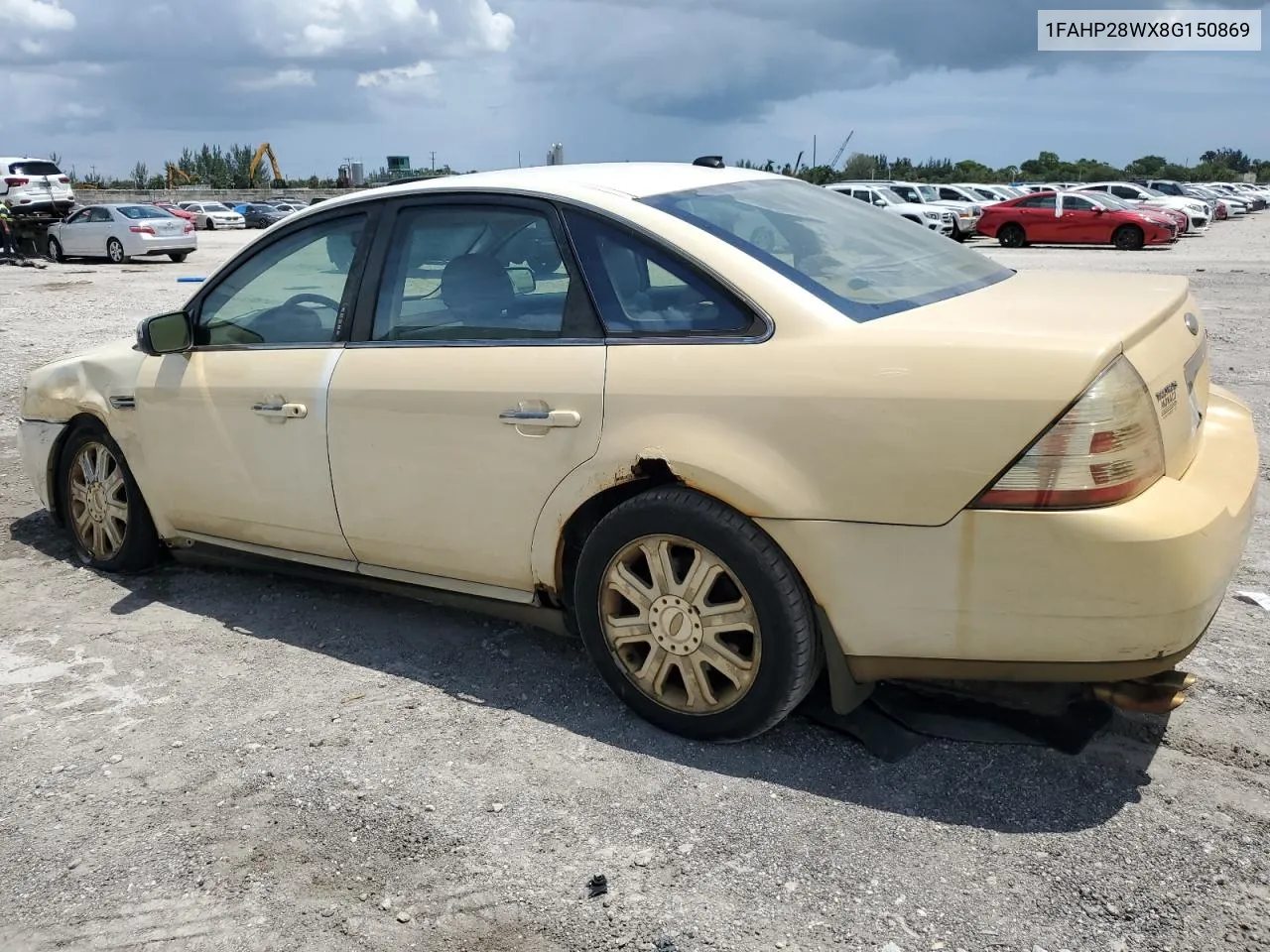 2008 Ford Taurus Limited VIN: 1FAHP28WX8G150869 Lot: 66954334